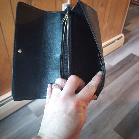 Black coach wallet - Picture 3 of 12